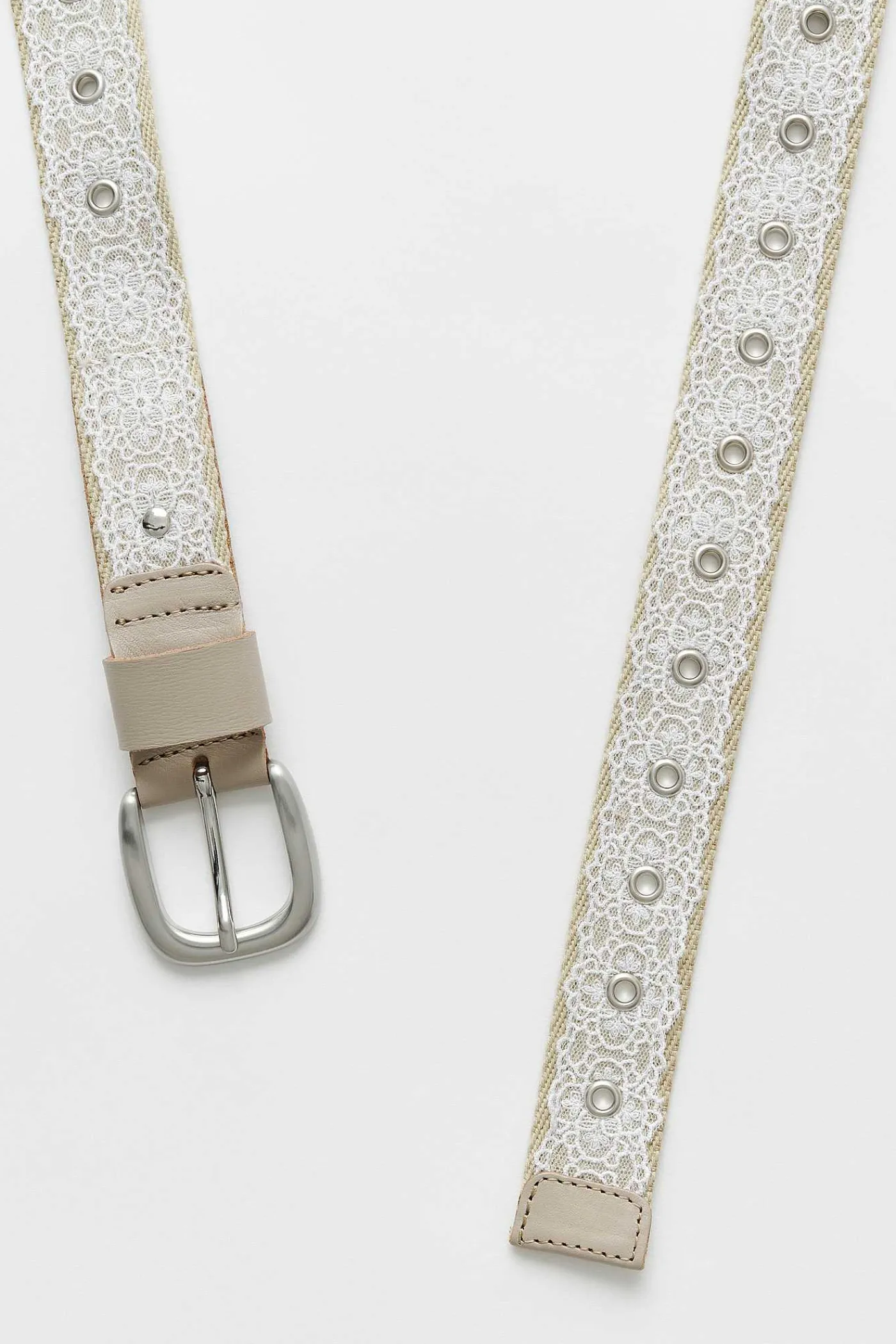 Bälten|Our Legacy 3 Cm Spetsbalte Off White Spets