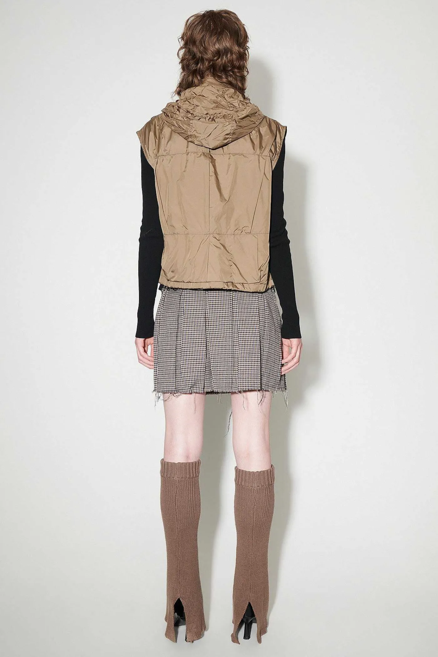 Ytterkläder|Our Legacy Andas Ut Puffa Vest Cavalry Olive Aero Nylon