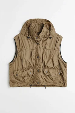 Ytterkläder|Our Legacy Andas Ut Puffa Vest Cavalry Olive Aero Nylon