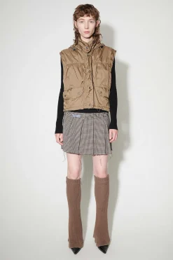 Ytterkläder|Our Legacy Andas Ut Puffa Vest Cavalry Olive Aero Nylon