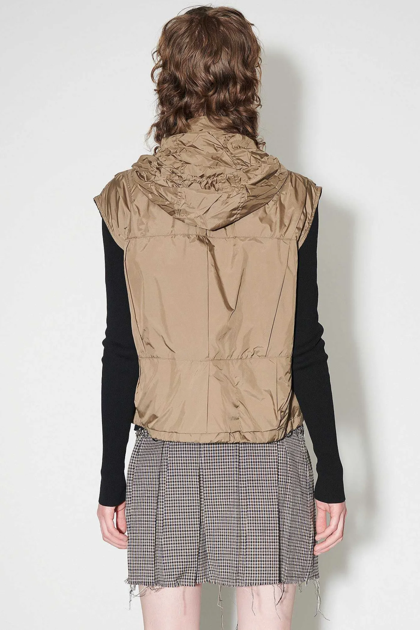 Ytterkläder|Our Legacy Andas Ut Puffa Vest Cavalry Olive Aero Nylon
