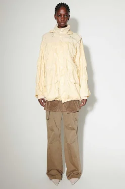 Ytterkläder|Our Legacy Avgas Puffa Cream Gummerad Nylon