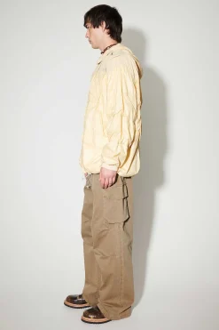 Ytterkläder|Our Legacy Avgas Puffa Cream Gummerad Nylon