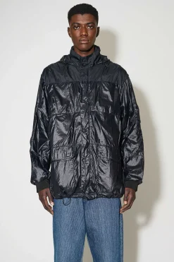 Ytterkläder|Our Legacy Avgas Puffa Svart Gummerad Nylon