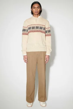 Stickat|Our Legacy Base Rundhalsad Snow Fairisle Hampa