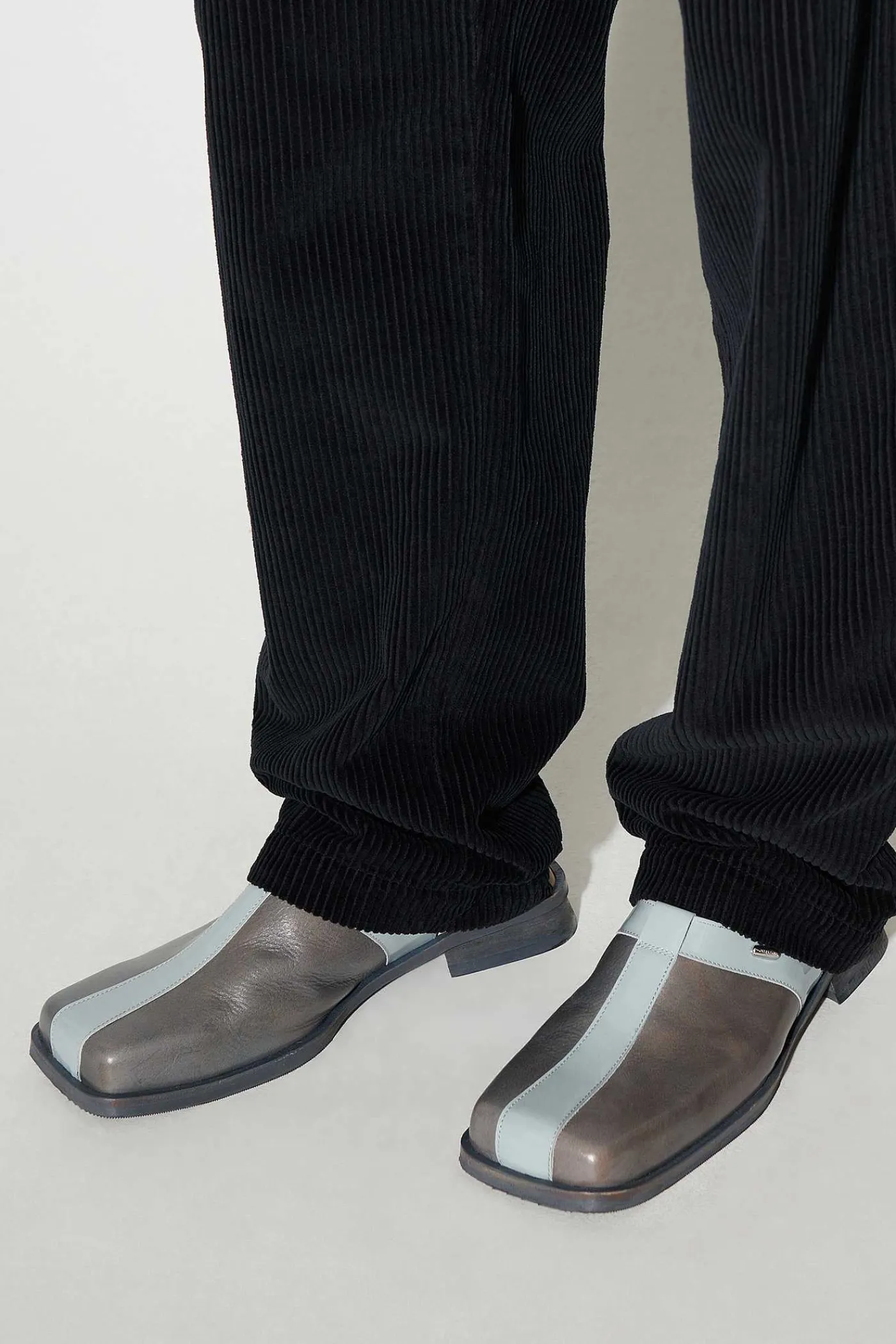 Mulor|Our Legacy Blunt Mule Deep Sky Blue Läder