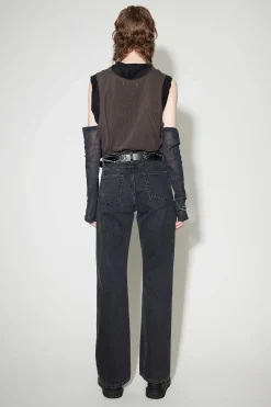 Jeans|Our Legacy Boot Cut Washed Black Denim