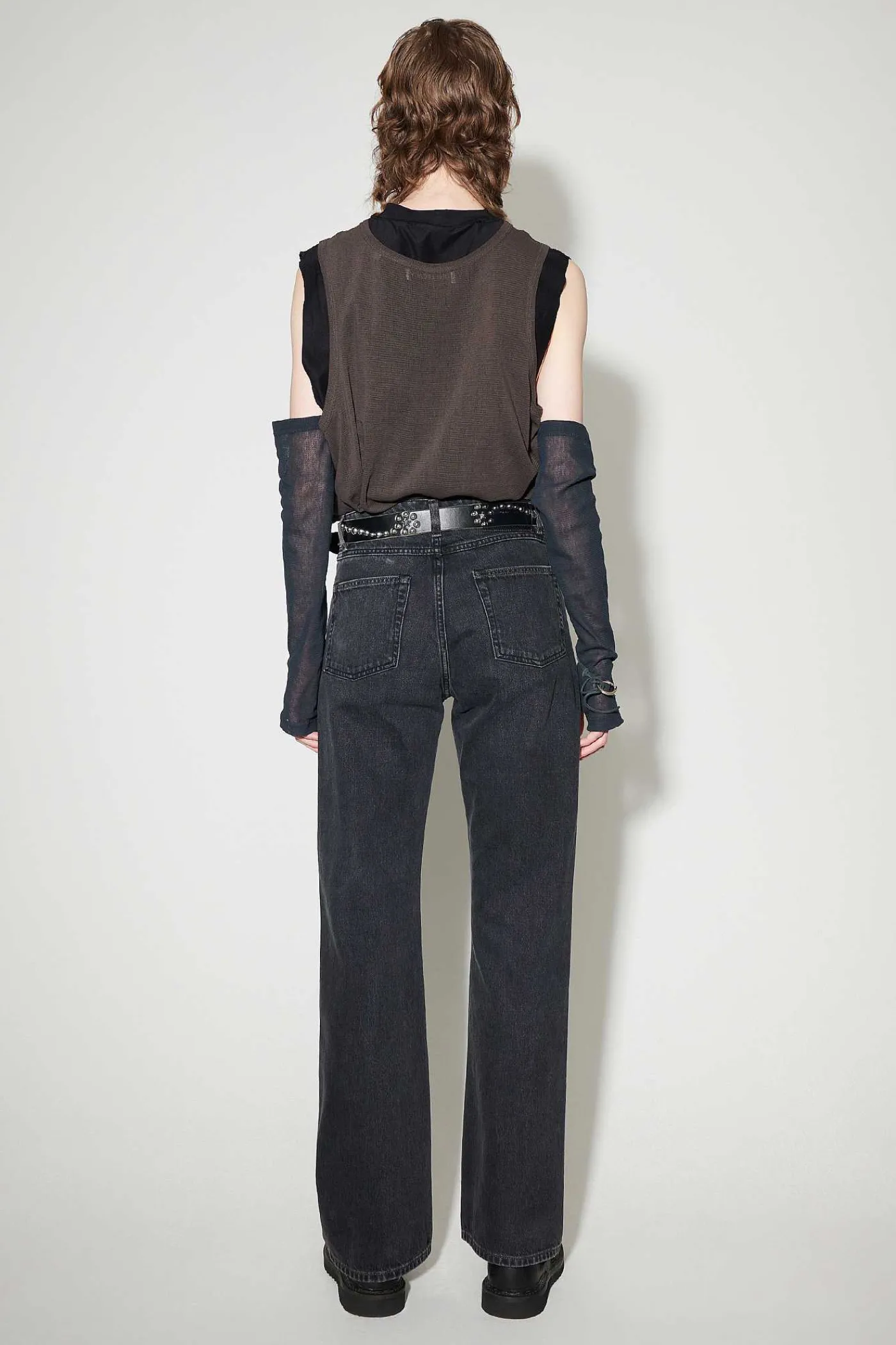 Jeans|Our Legacy Boot Cut Washed Black Denim