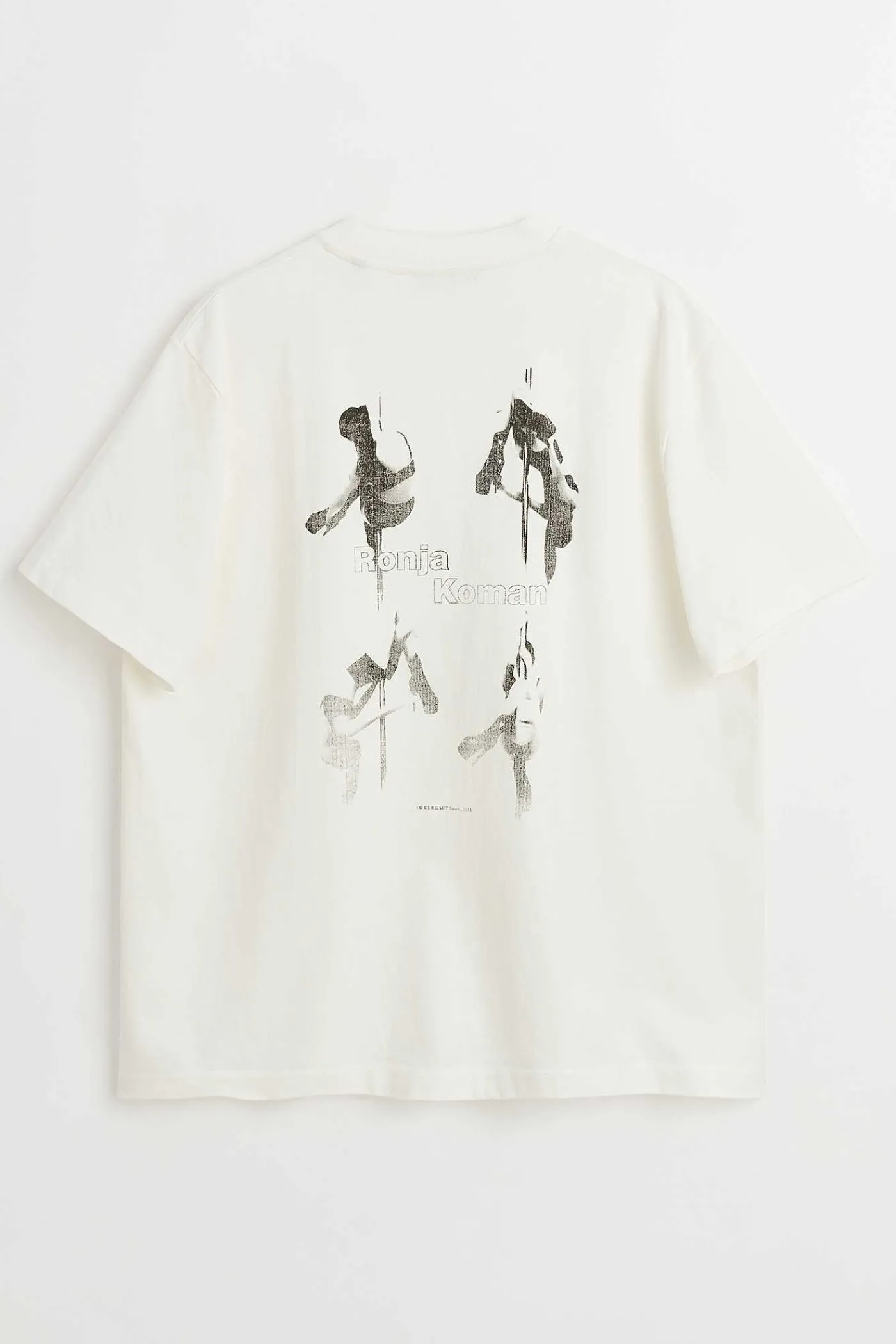 Jersey|Our Legacy Box T-Shirt Ronja Print Vit