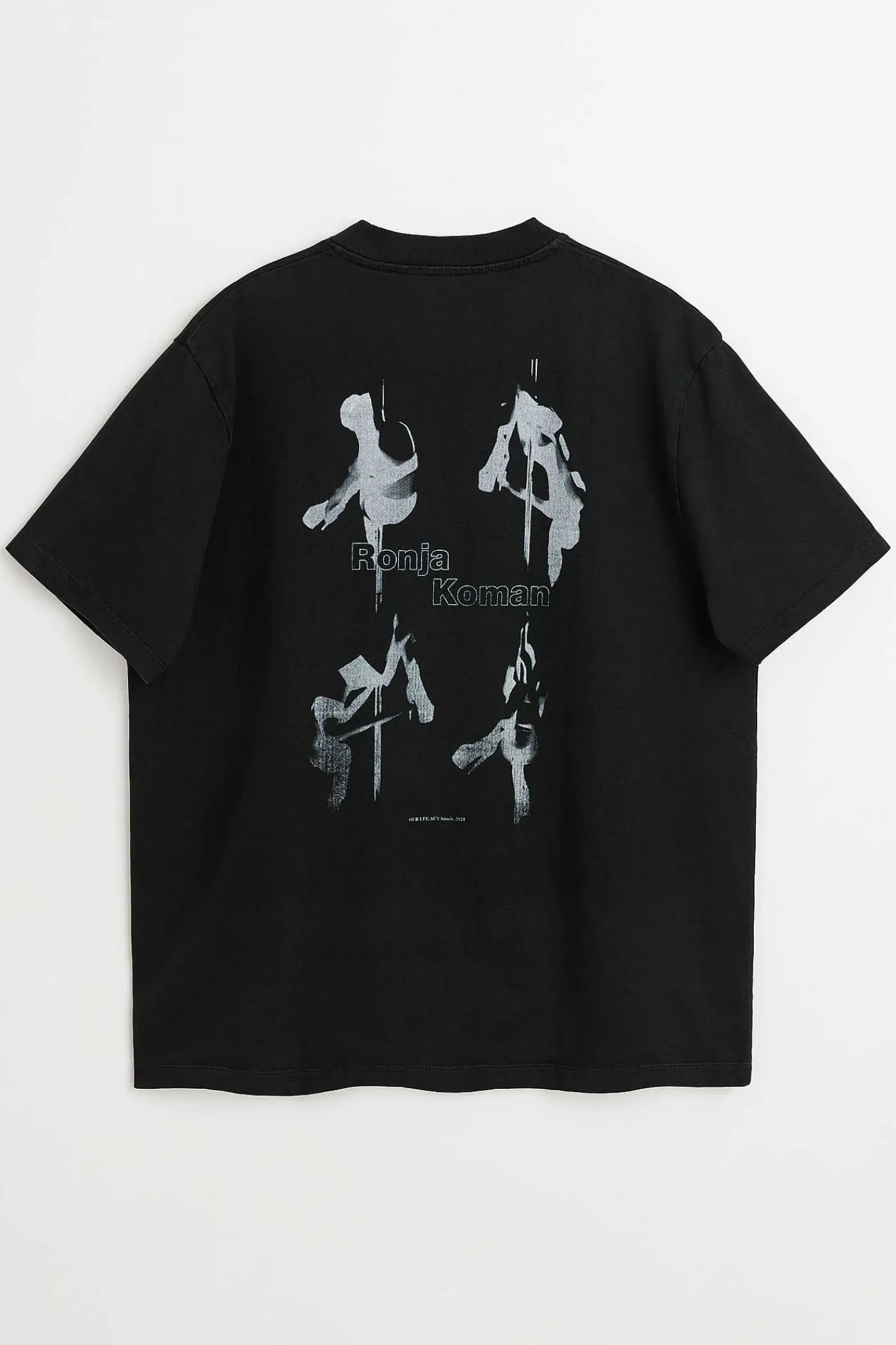 Jersey|Our Legacy Box T-Shirt Ronja Tryck Svart