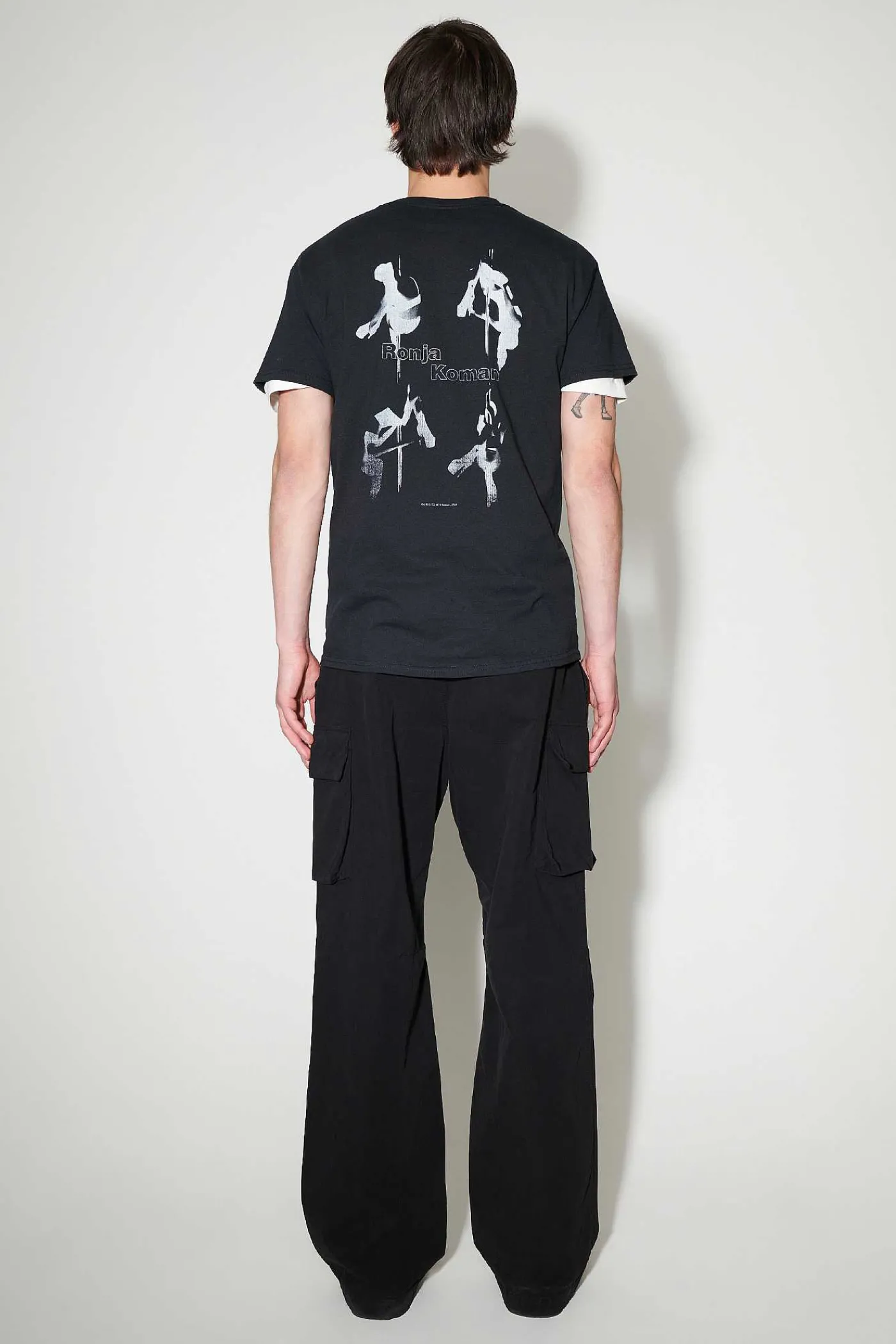 Jersey|Our Legacy Box T-Shirt Ronja Tryck Svart
