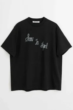 Jersey|Our Legacy Box T-Shirt Ronja Tryck Svart
