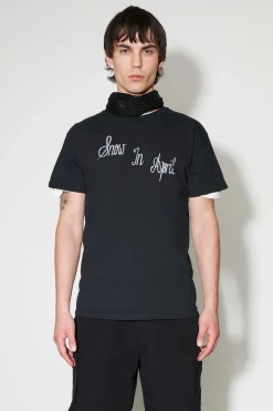 Jersey|Our Legacy Box T-Shirt Ronja Tryck Svart
