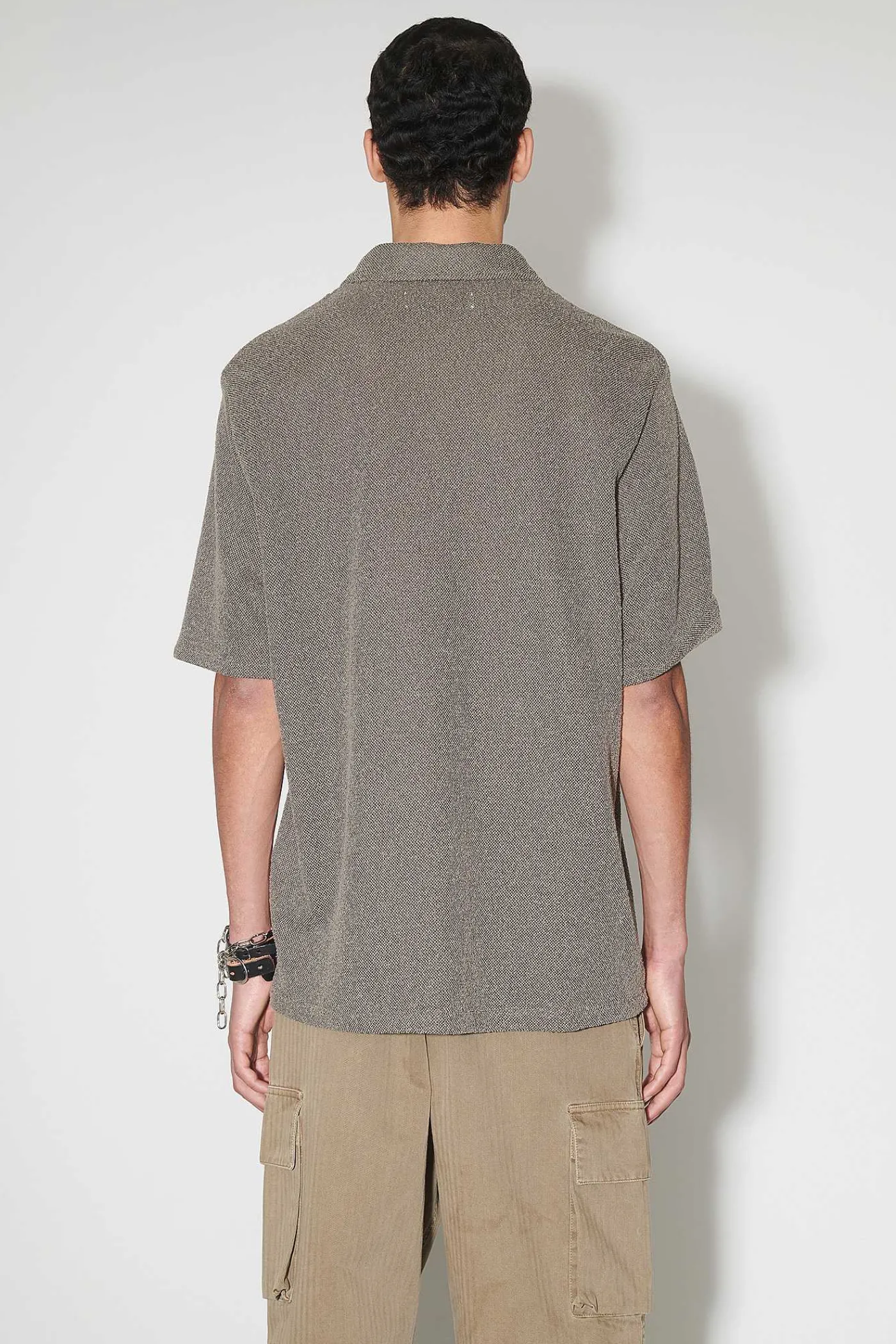 Skjorttyg|Our Legacy Boxskjorta Kortarmad Muck Boucle