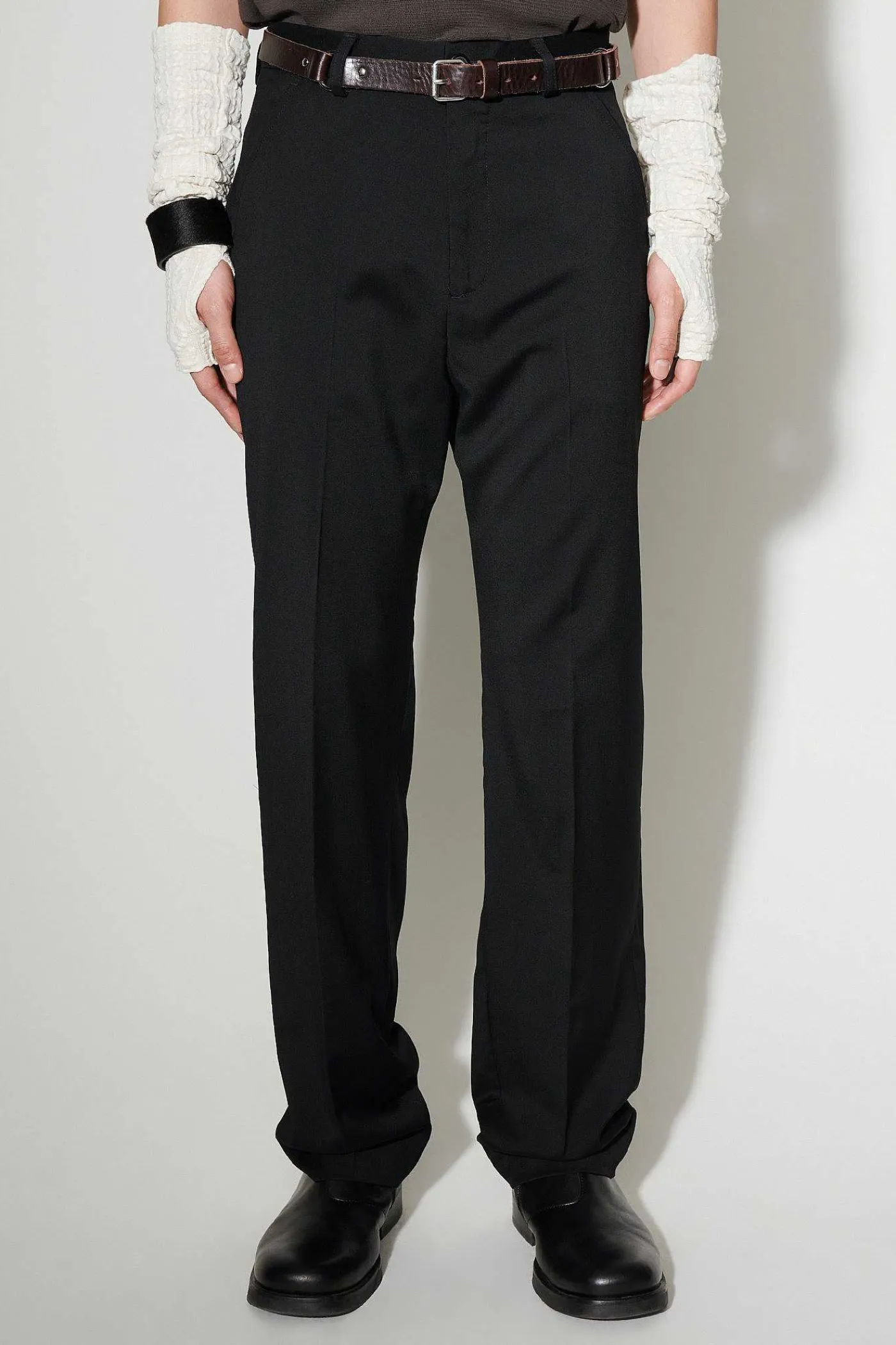 Byxor|Our Legacy Chino 22 Black Worsted Wool