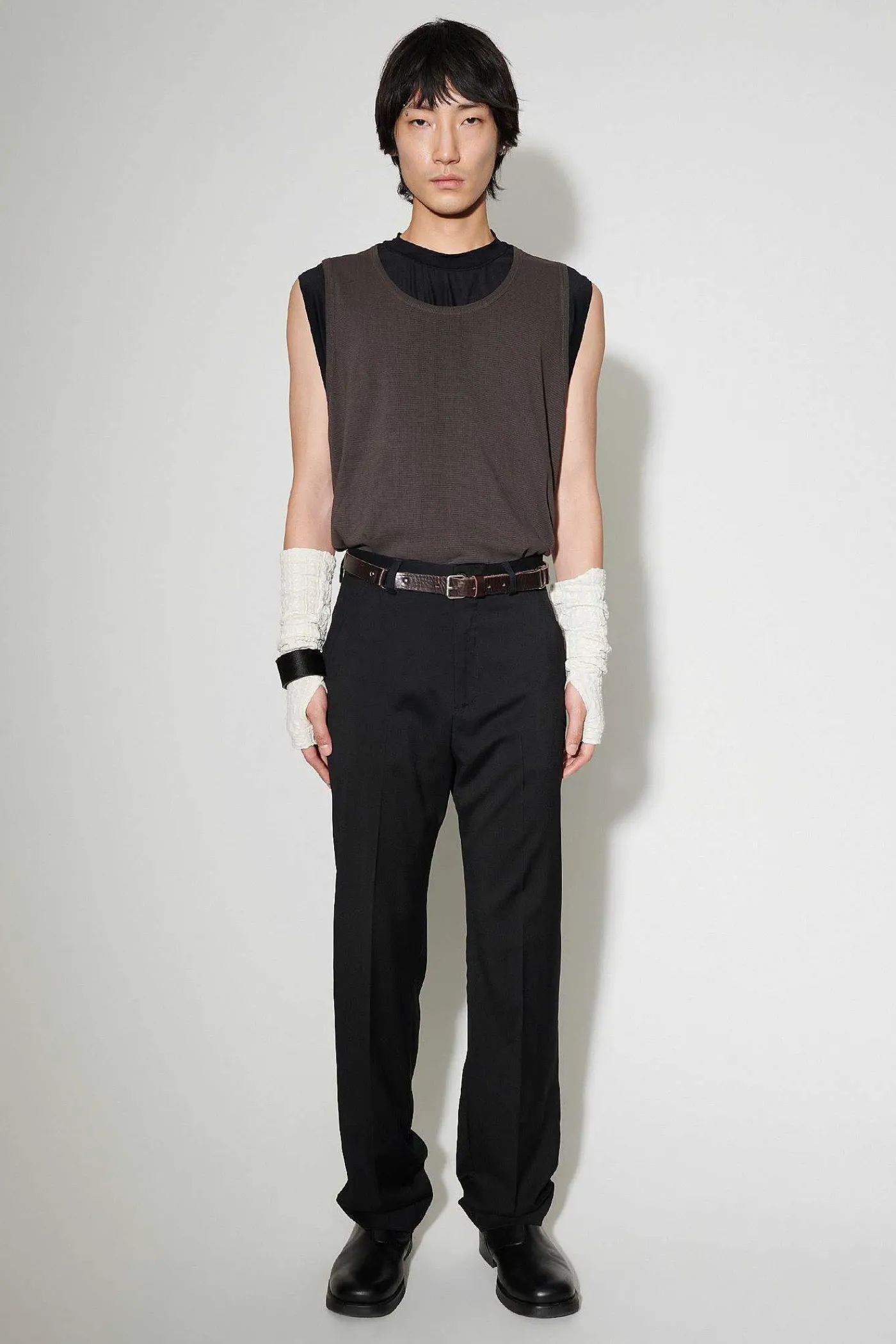 Byxor|Our Legacy Chino 22 Black Worsted Wool