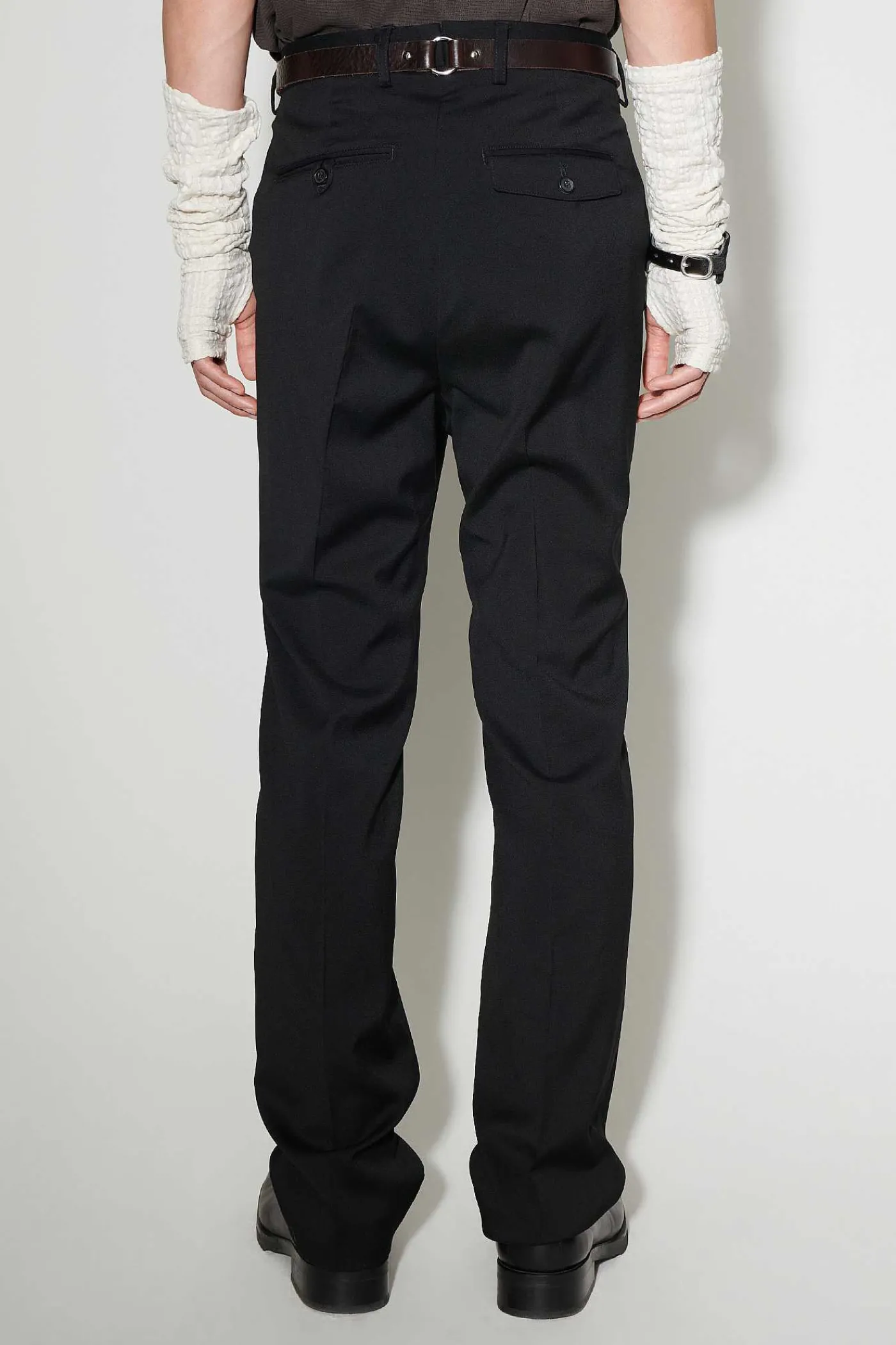 Byxor|Our Legacy Chino 22 Black Worsted Wool