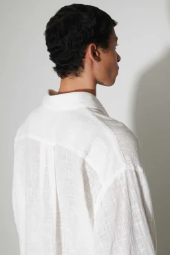 Skjorttyg|Our Legacy Coco Skjorta Off White Air Cotton