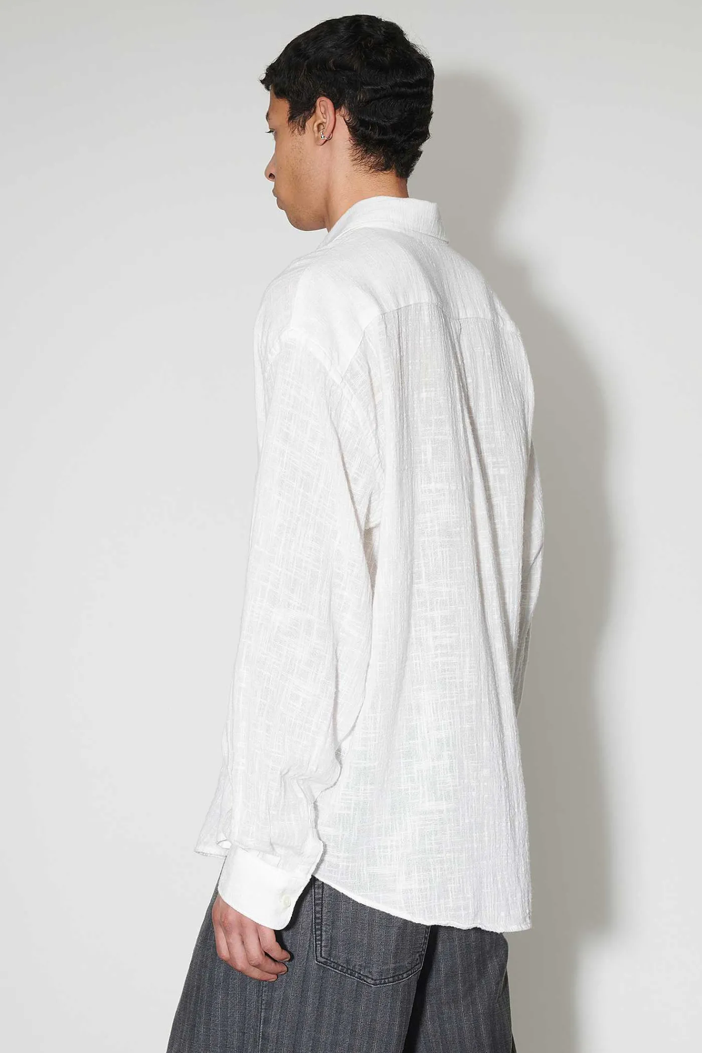 Skjorttyg|Our Legacy Coco Skjorta Off White Air Cotton