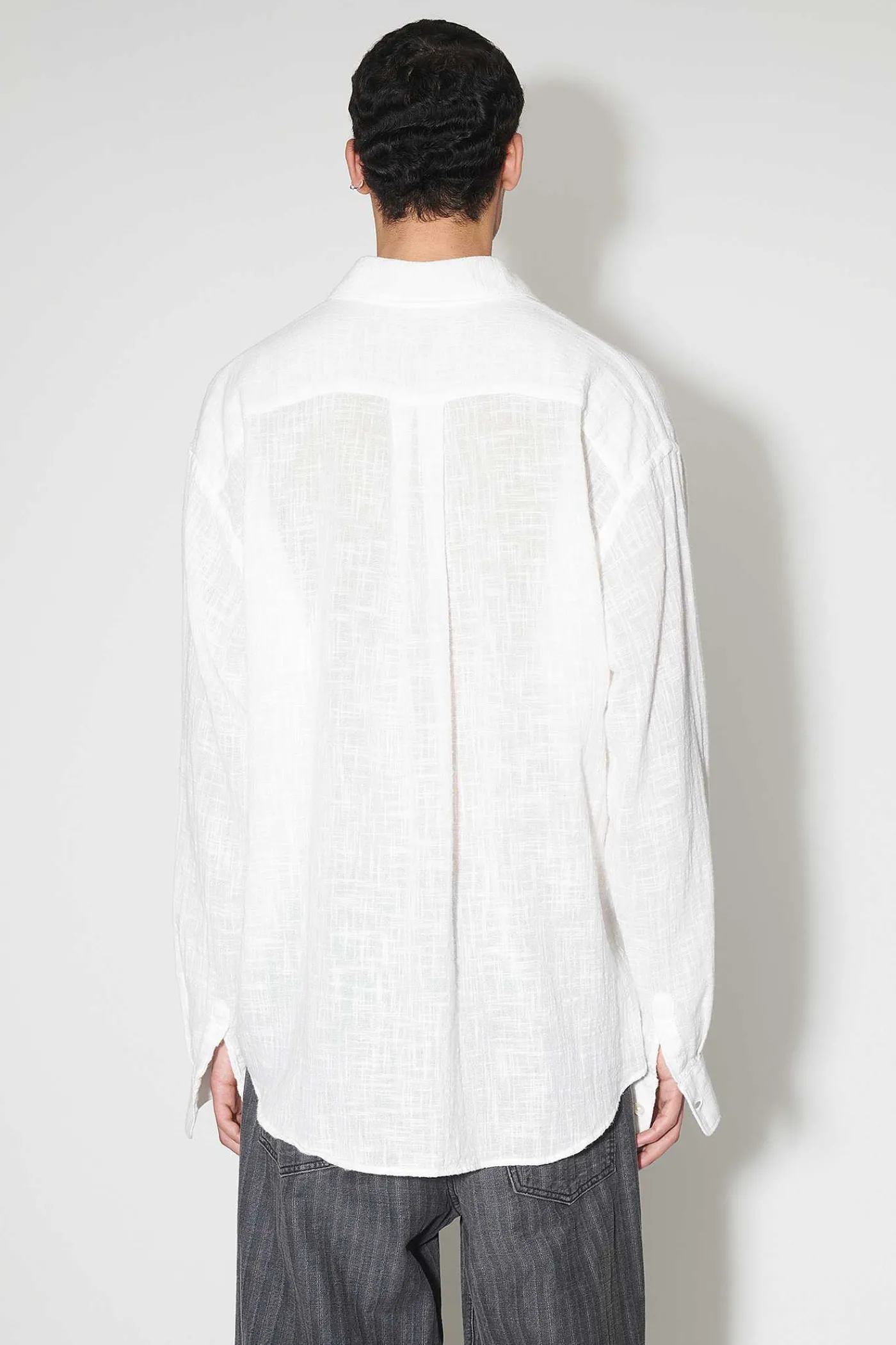 Skjorttyg|Our Legacy Coco Skjorta Off White Air Cotton