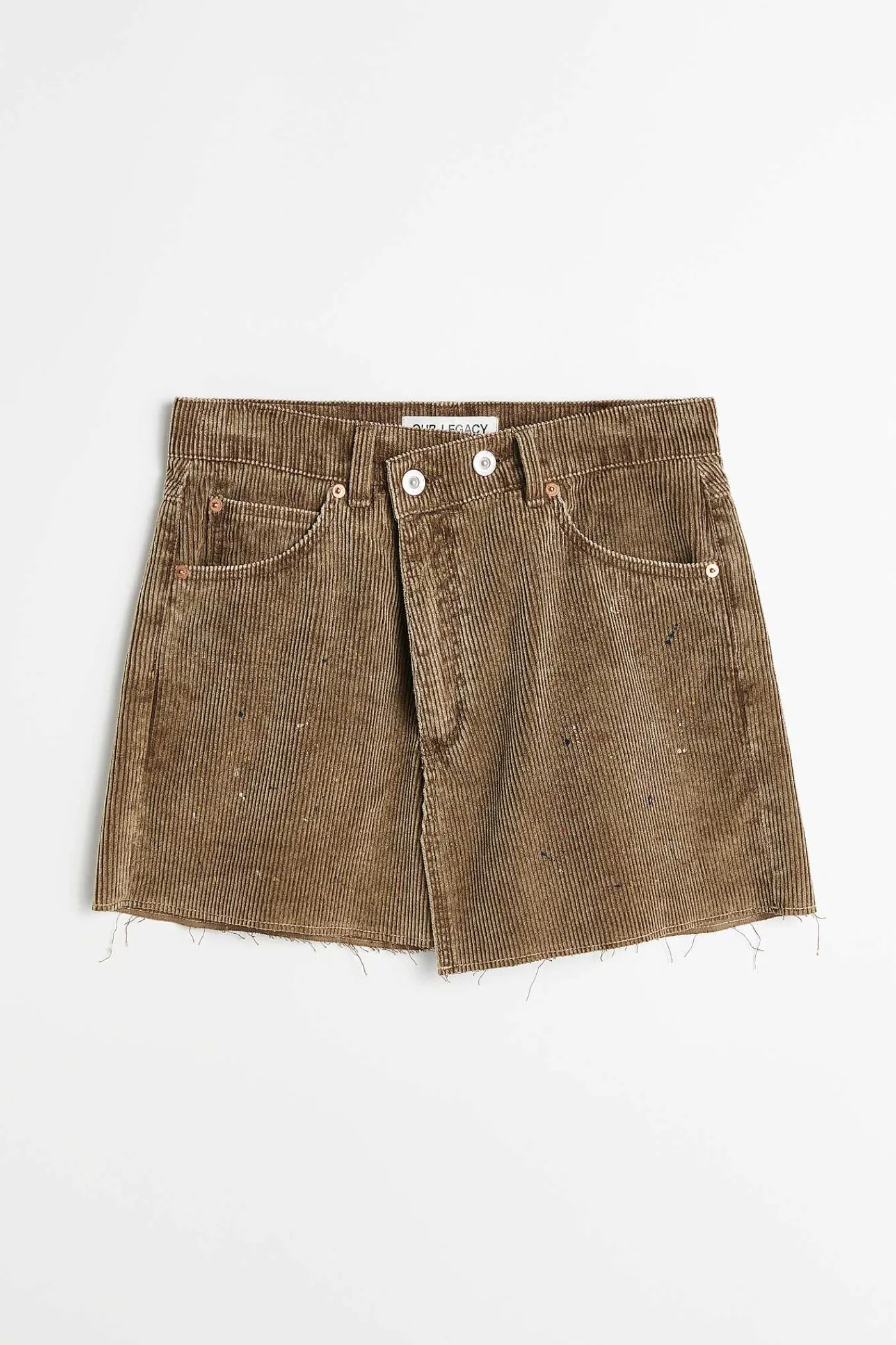 Kjolar|Our Legacy Cover Kjol Brun Enzyme Splatter Cord