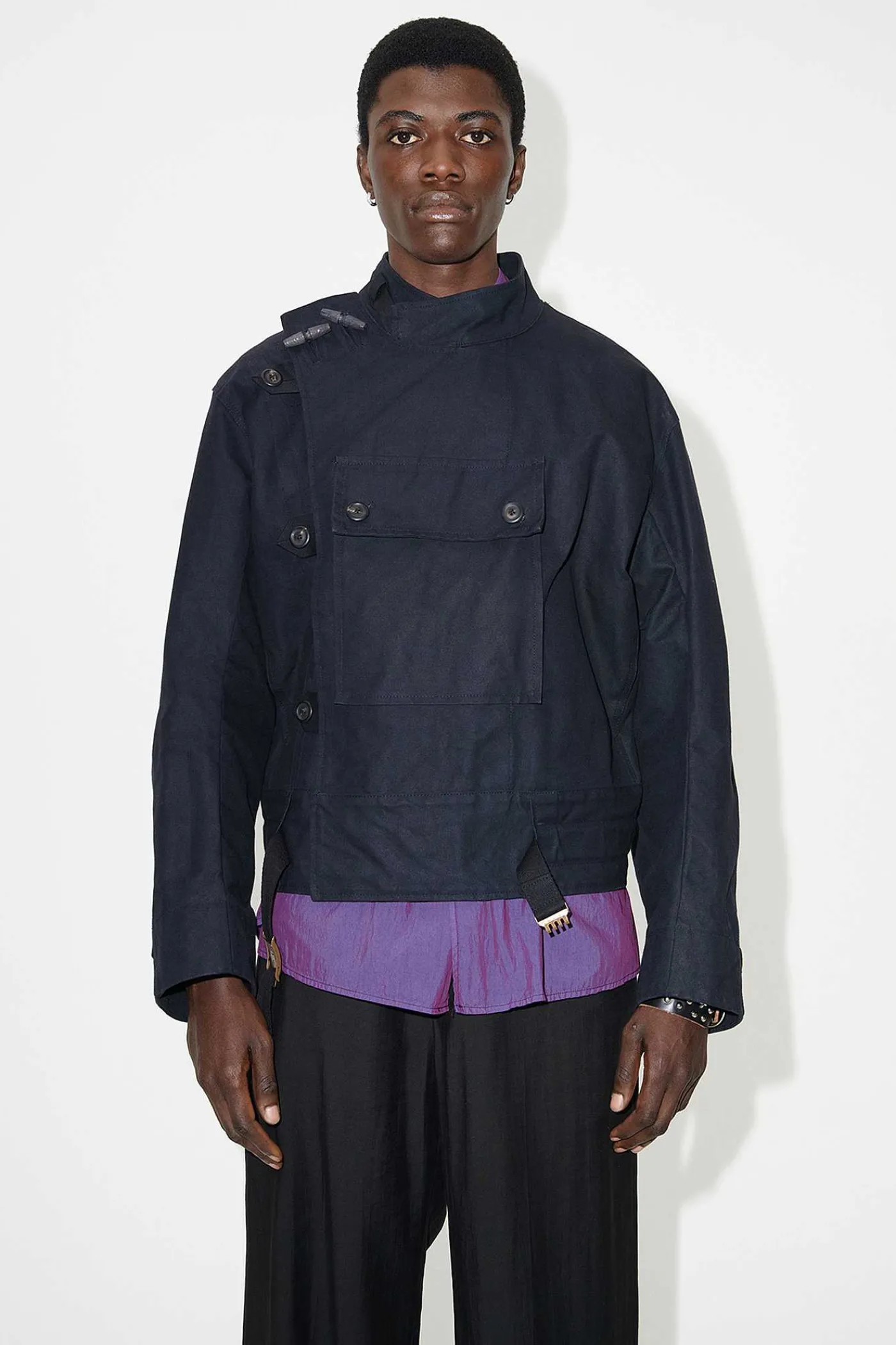 Ytterkläder|Our Legacy Dispatch Jacka Black Highland Cotton