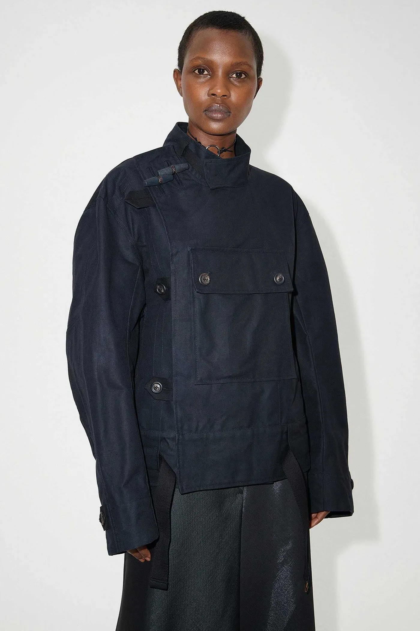 Ytterkläder|Our Legacy Dispatch Jacka Black Highland Cotton