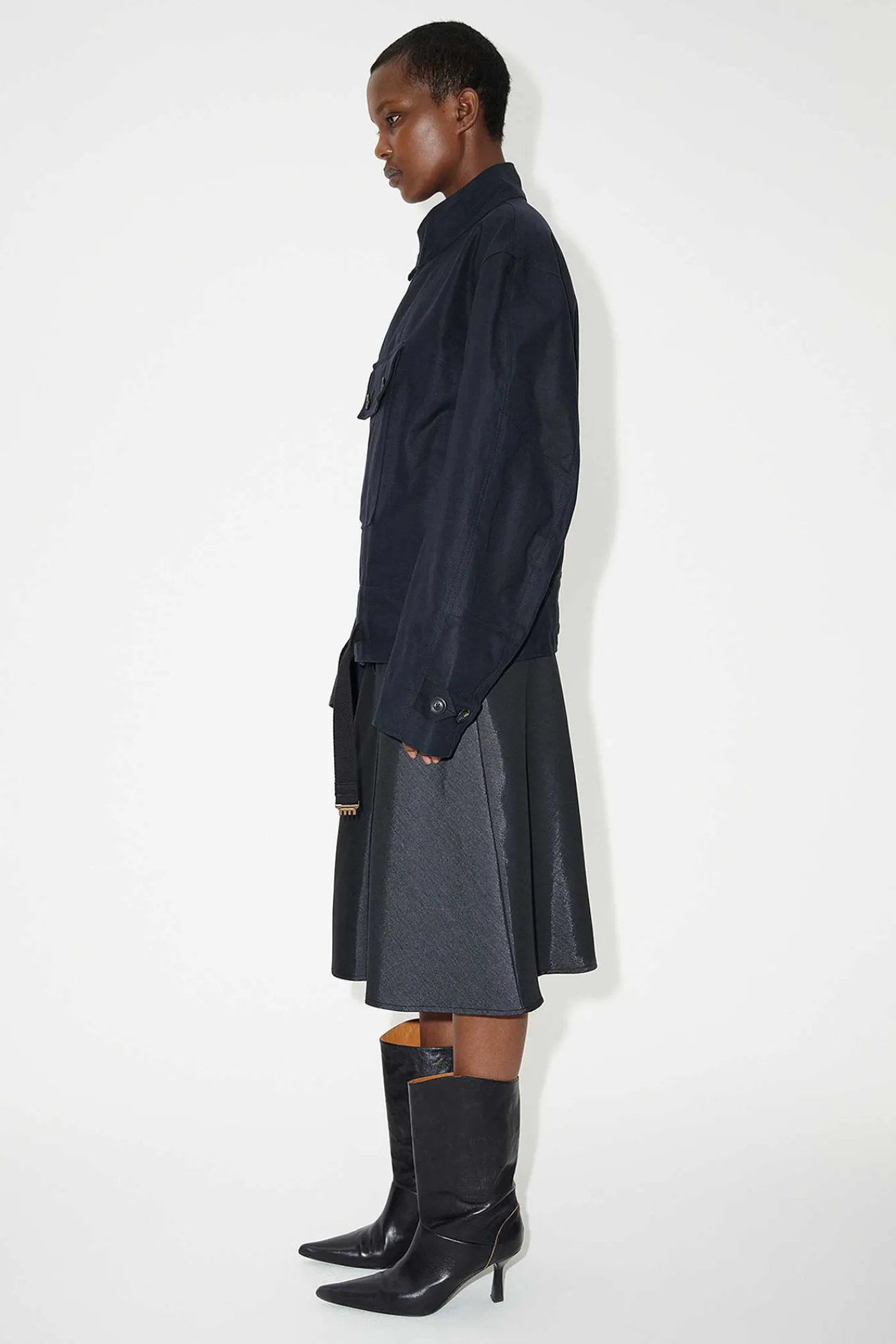 Ytterkläder|Our Legacy Dispatch Jacka Black Highland Cotton