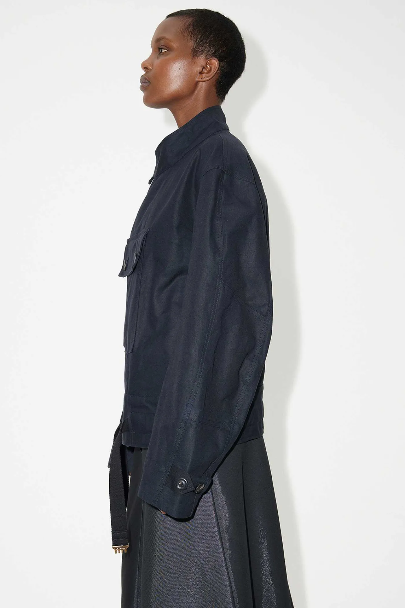 Ytterkläder|Our Legacy Dispatch Jacka Black Highland Cotton