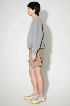 Shorts|Our Legacy Drape Tech Trunks Cavalry Olive Aero Nylon