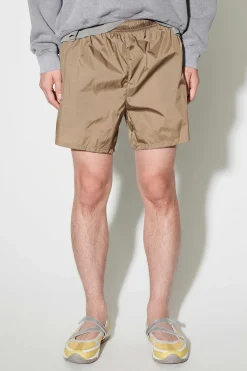 Shorts|Our Legacy Drape Tech Trunks Cavalry Olive Aero Nylon