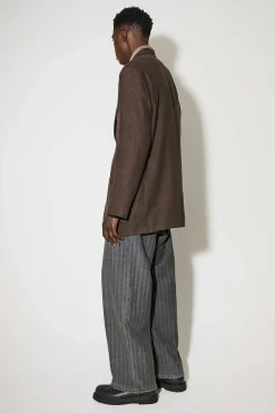 Passning|Our Legacy Embrace Blazer Antique Chocolate Arctic Linen