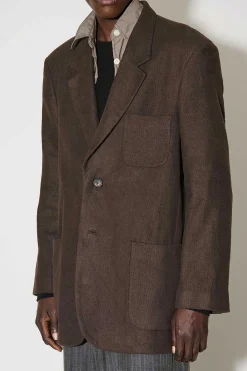 Passning|Our Legacy Embrace Blazer Antique Chocolate Arctic Linen