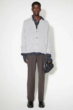 Stickat|Our Legacy Evening Polo Dust Melange Fuzzy Alpaca