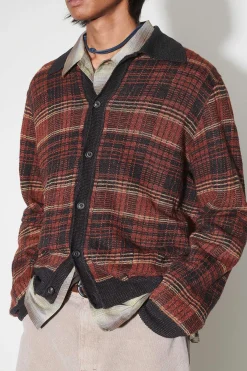 Stickat|Our Legacy Evening Polo Rust Geezer Check