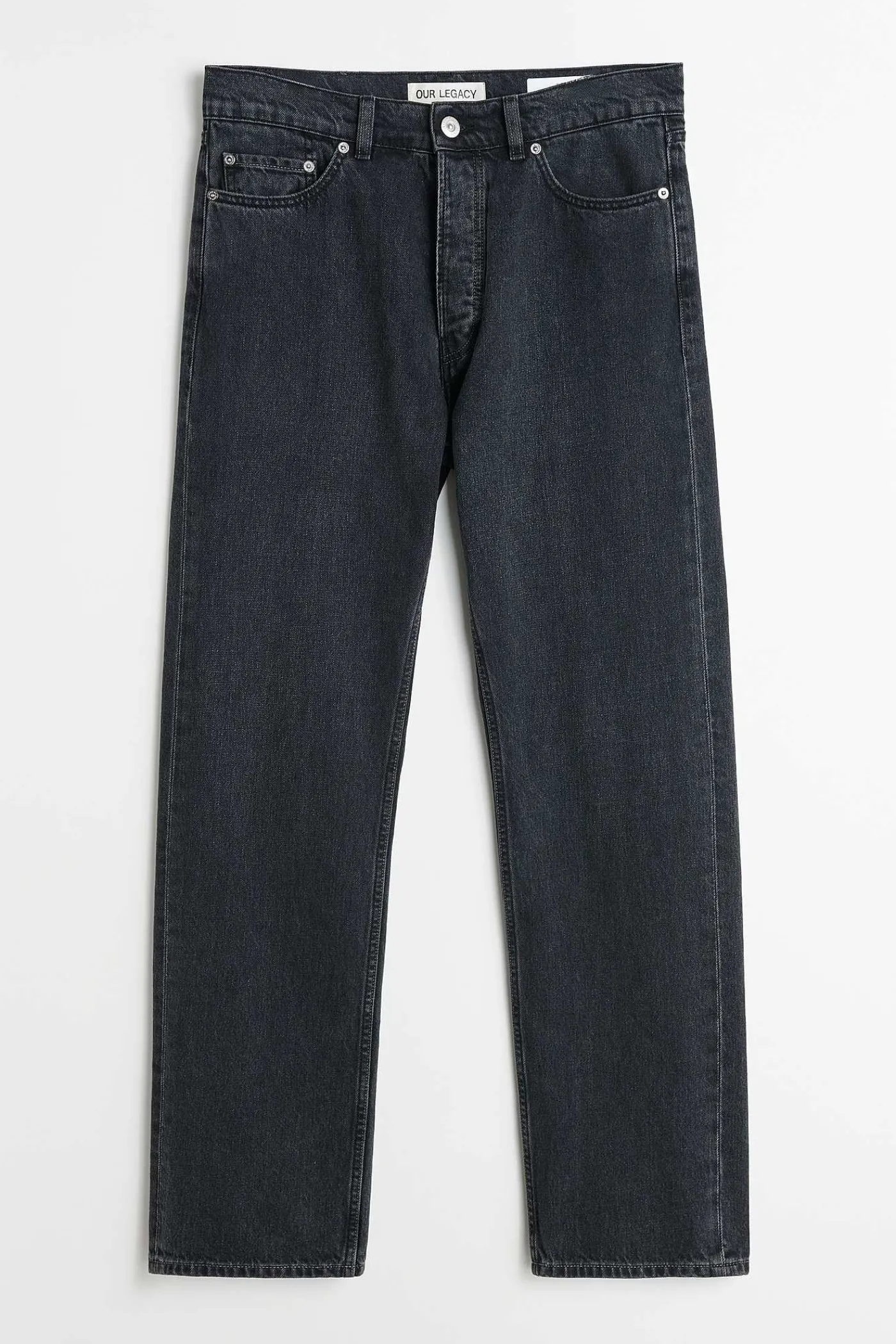 Jeans|Our Legacy First Cut Washed Black Denim