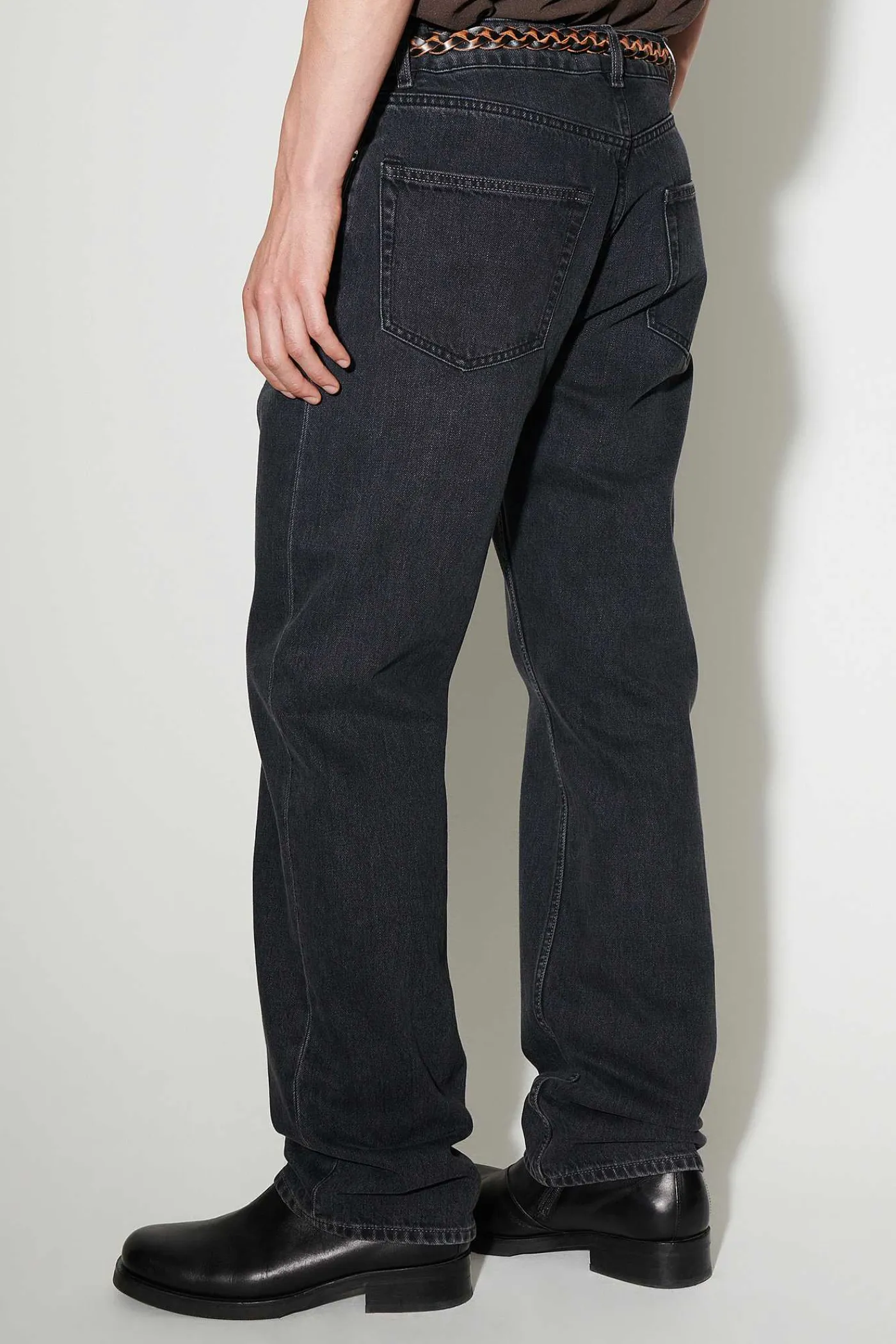 Jeans|Our Legacy First Cut Washed Black Denim