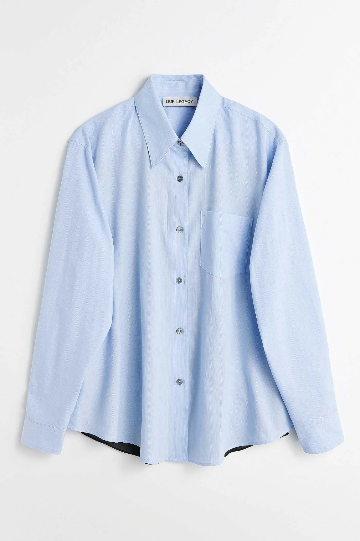 Skjorttyg|Our Legacy Forklade Skjorta Azorerna Stripe Seashore Cotton