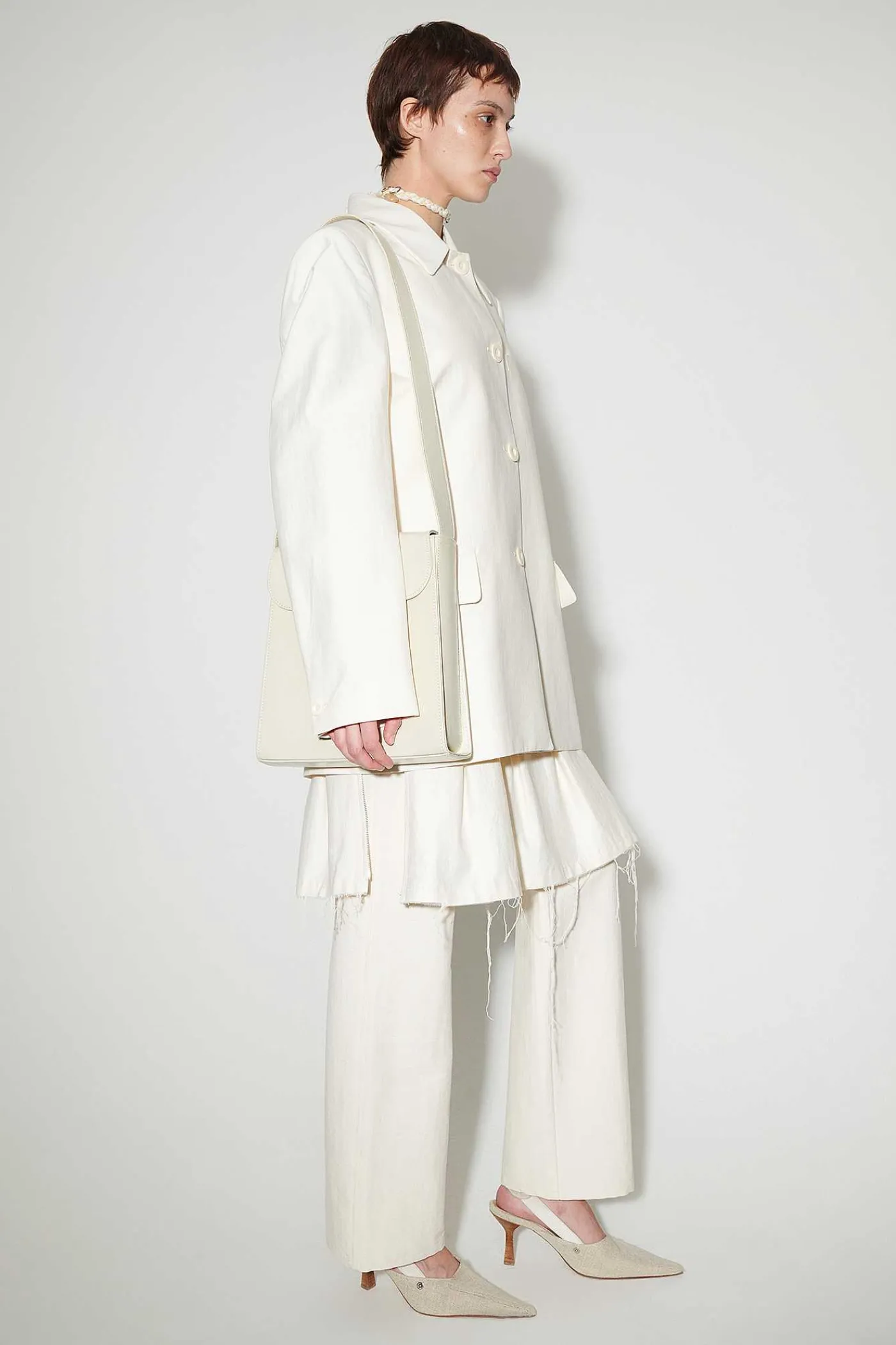 Pasar|Our Legacy Forlangd Vaska Dusty White Leather