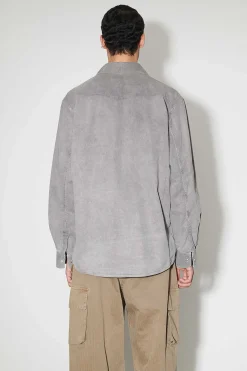 Skjorttyg|Our Legacy Frontier Shirt Attic Carbon Wash Denim