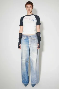 Jeans|Our Legacy Fullt Klippt Digitalt Jeanstryck