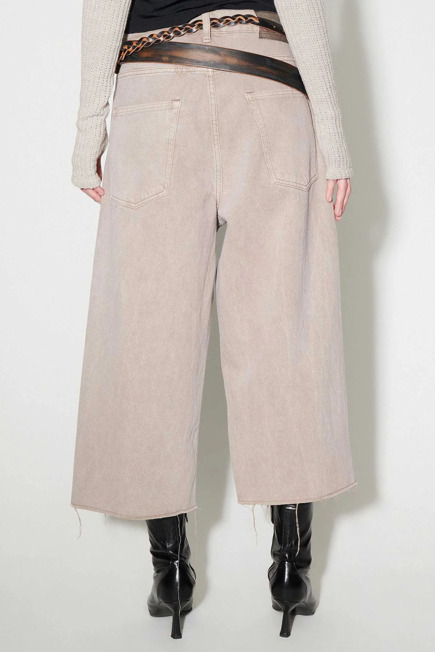 Jeans|Our Legacy Halvskuren Rosa Cast Chain Twill