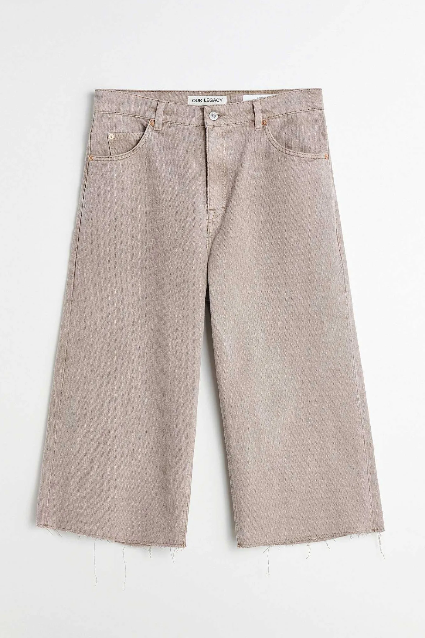 Jeans|Our Legacy Halvskuren Rosa Cast Chain Twill