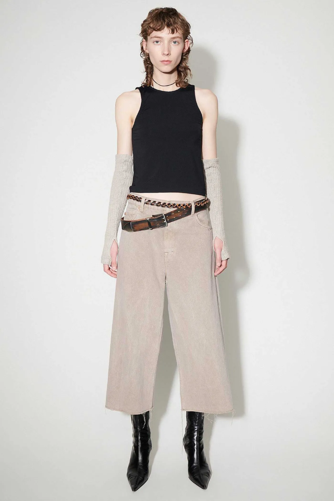 Jeans|Our Legacy Halvskuren Rosa Cast Chain Twill