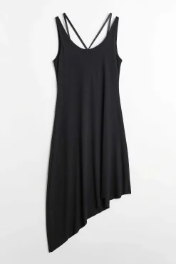 Klänningar|Our Legacy Hang Dress Black Super Sport Jersey