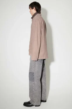 Ytterkläder|Our Legacy Haven Jacka Brun Bohemian Sack Weave