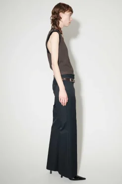 Byxor|Our Legacy Hip Byxa Deluxe Black Exquisite Weave