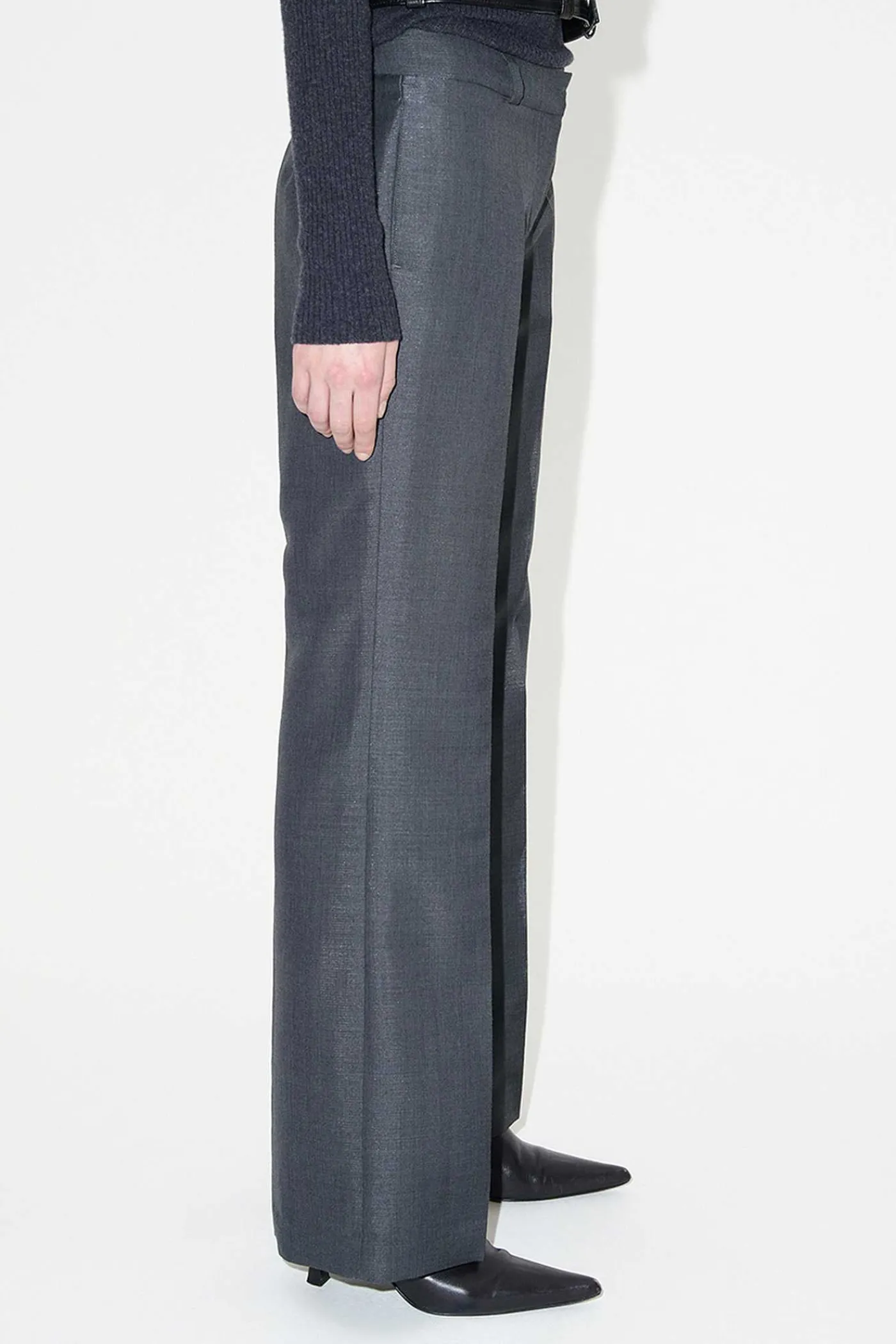 Byxor|Our Legacy Hip Byxa Gra Mnemonic Wool