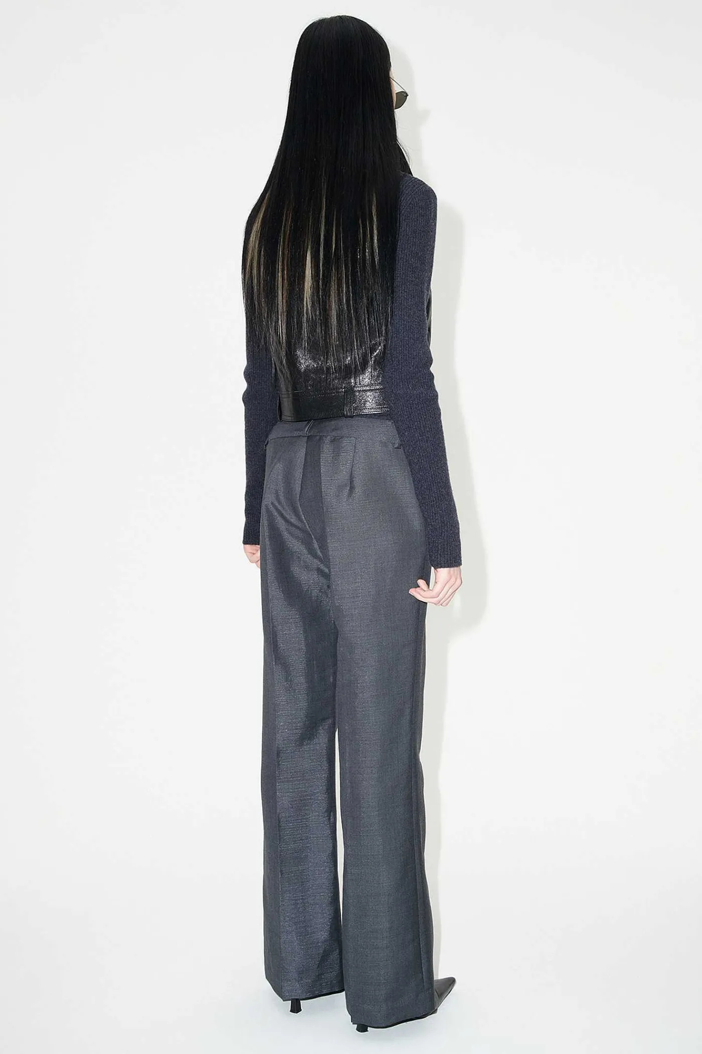 Byxor|Our Legacy Hip Byxa Gra Mnemonic Wool