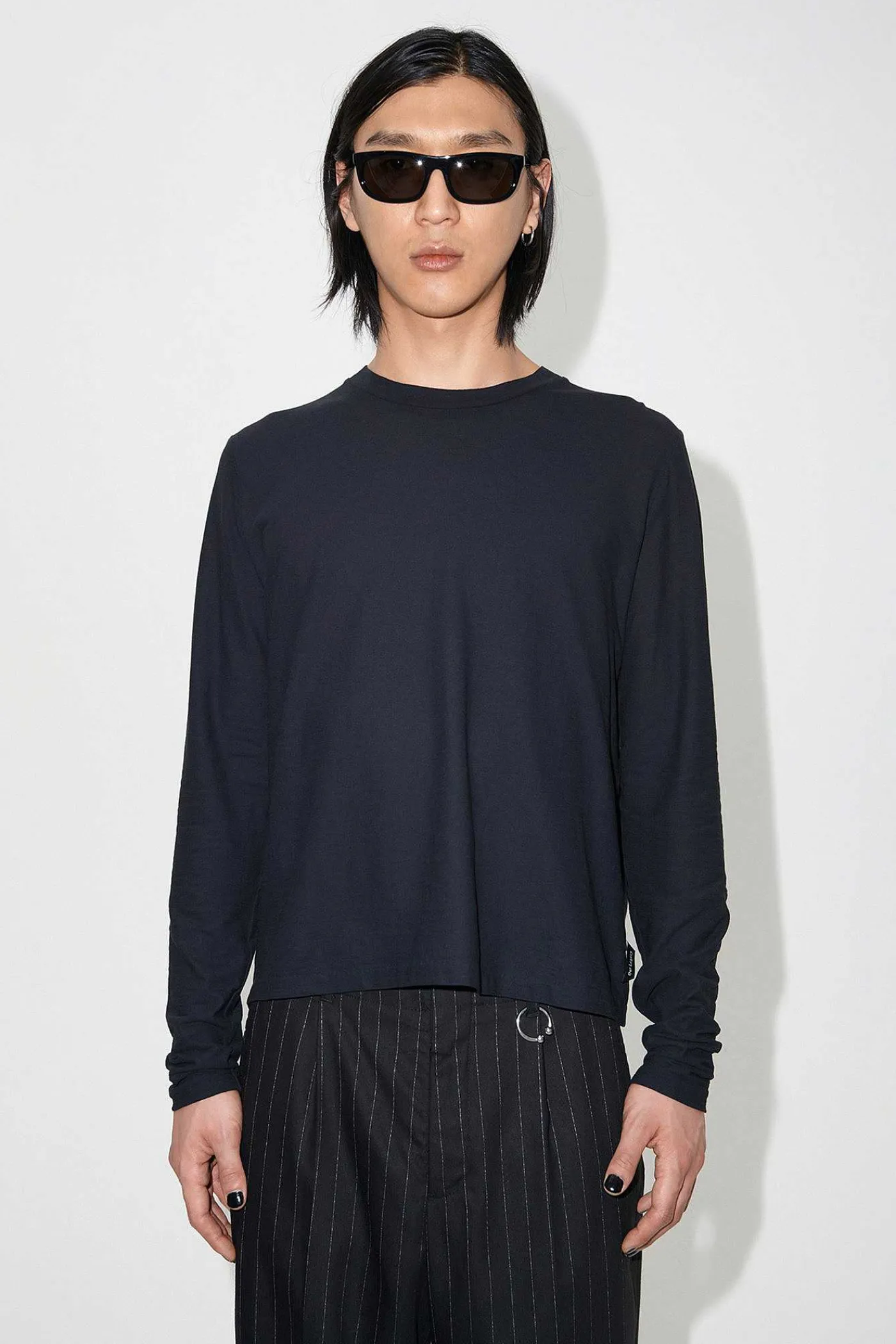 Jersey|Our Legacy Hover Longsleeve Black Dry Crepe